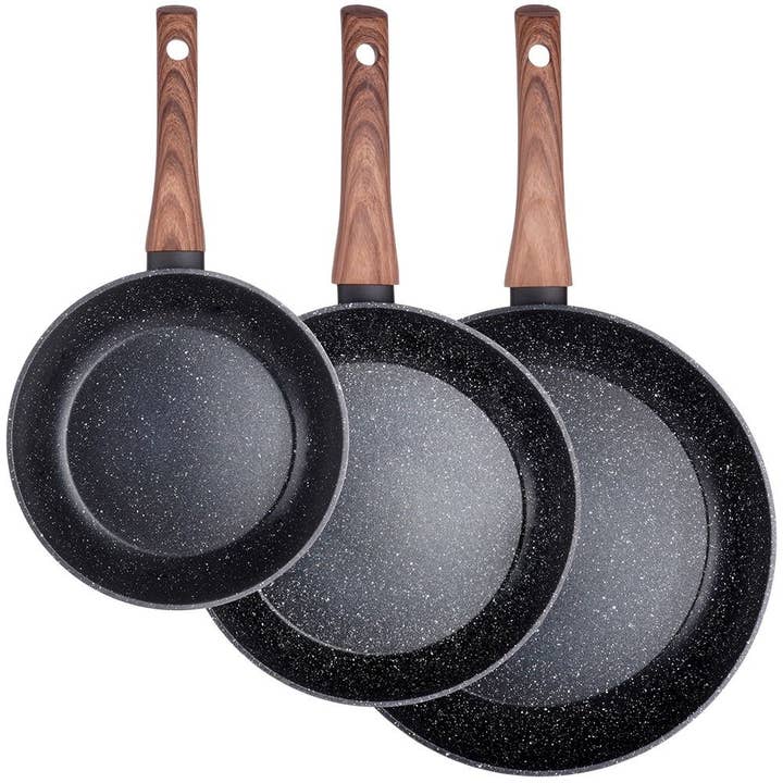 Vilde - Wholesale Cookware Set - Frying Pan Set With Granite Coating 20/24/28Cm2