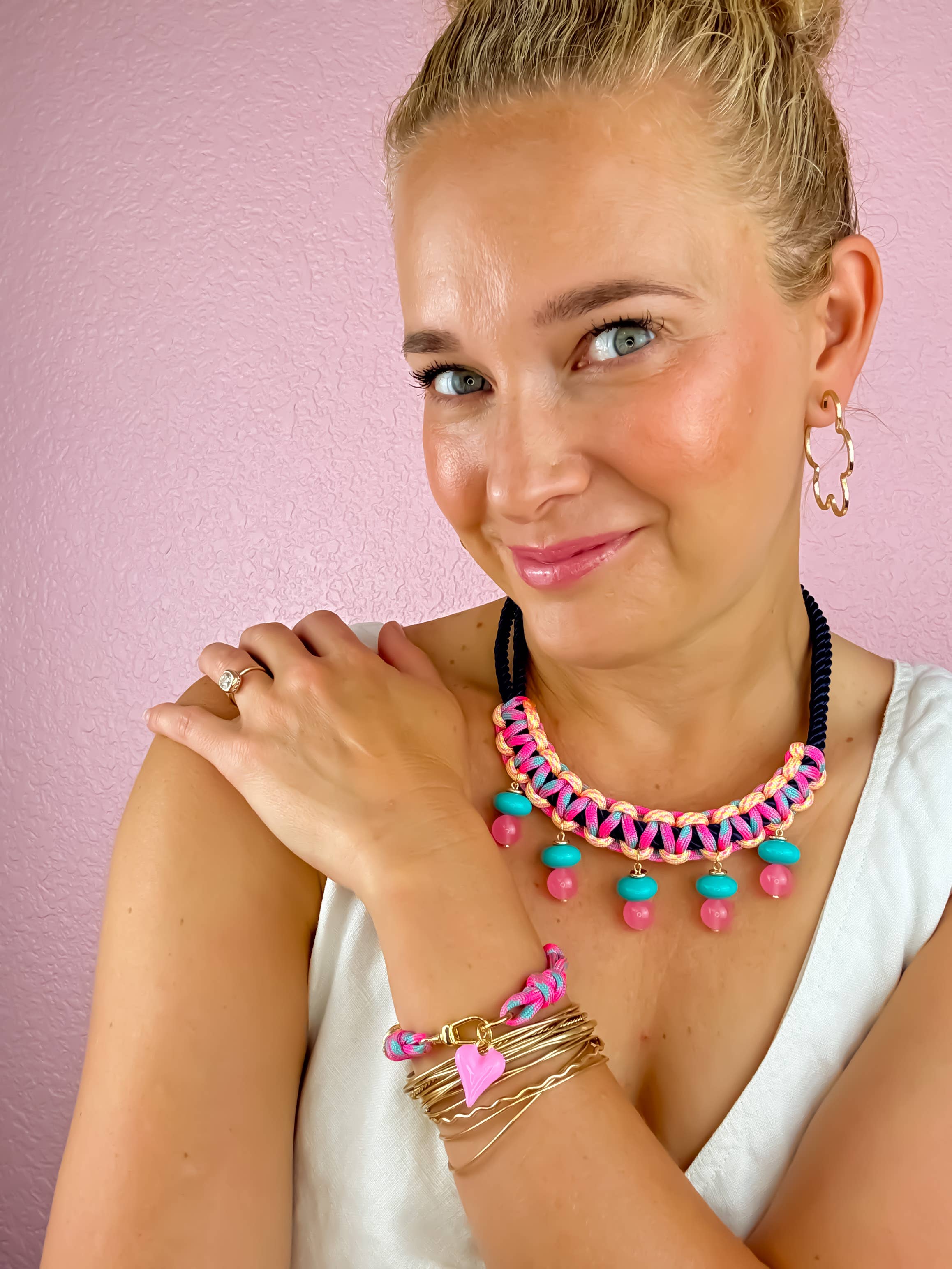 rosie + belle - Wholesale Bib Necklace - Paracord and Rope Necklace2