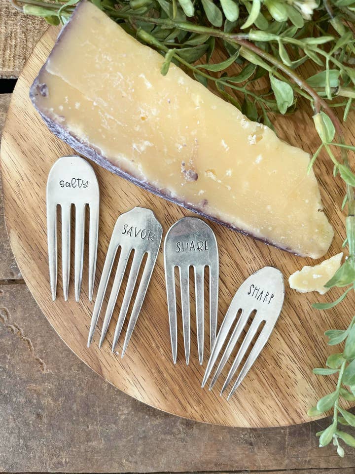 Cheese Fork Pick Set for wholesale by The Sassy Barn