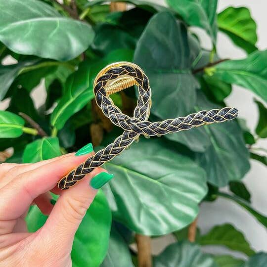 Prep Obsessed Wholesale - Wholesale Hair Clip - Women's - Braided Loop Hair Clips