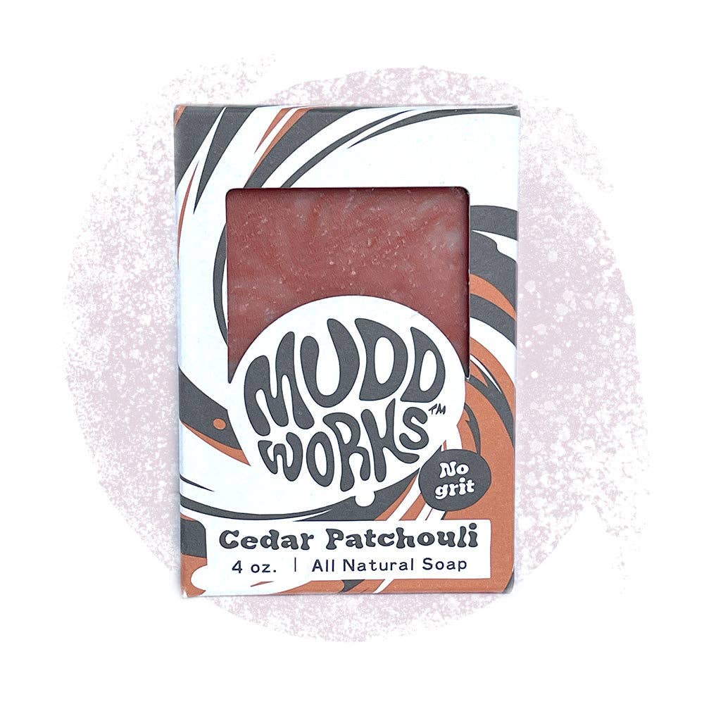 MuddWorks - Wholesale Bar Soap - Cedar Patchouli Natural Soap