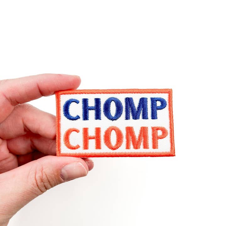 Chomp Chomp Embroidered Iron-On Patch Florida Football Gator and other Purchase Wholesale gators patch. Free Returns & Net 60 Terms on Faire trending on Faire.