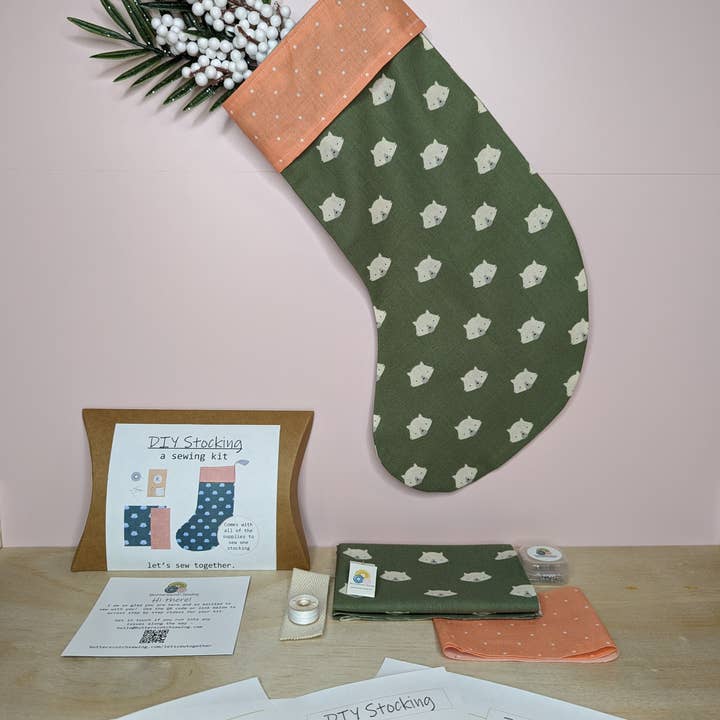Butterscotch Sewing - Wholesale DIY Craft Kit - DIY Stocking Sewing Kit3