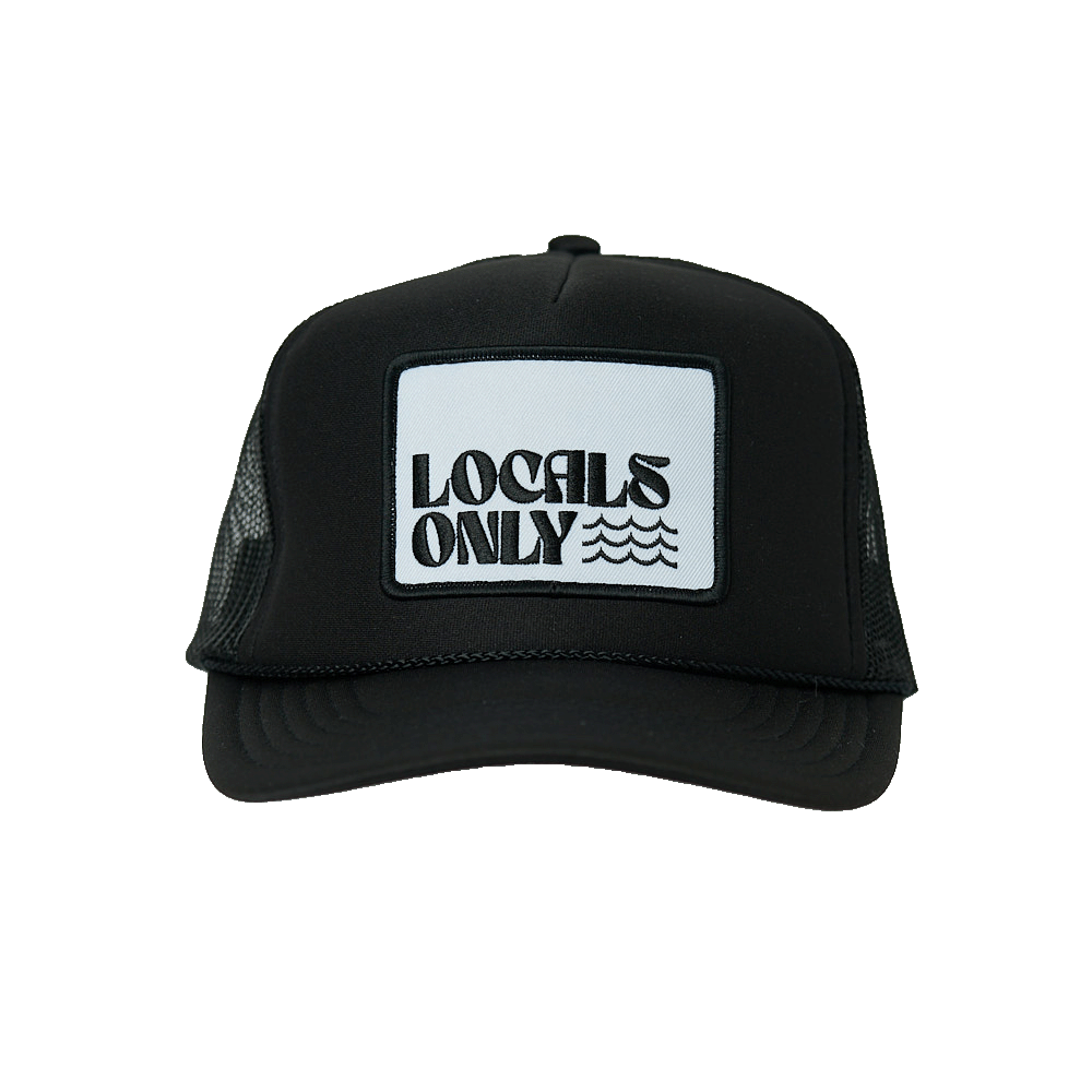 Local Beach - Wholesale Trucker Hat - Unisex - Locals Only II Patch Trucker Hat6