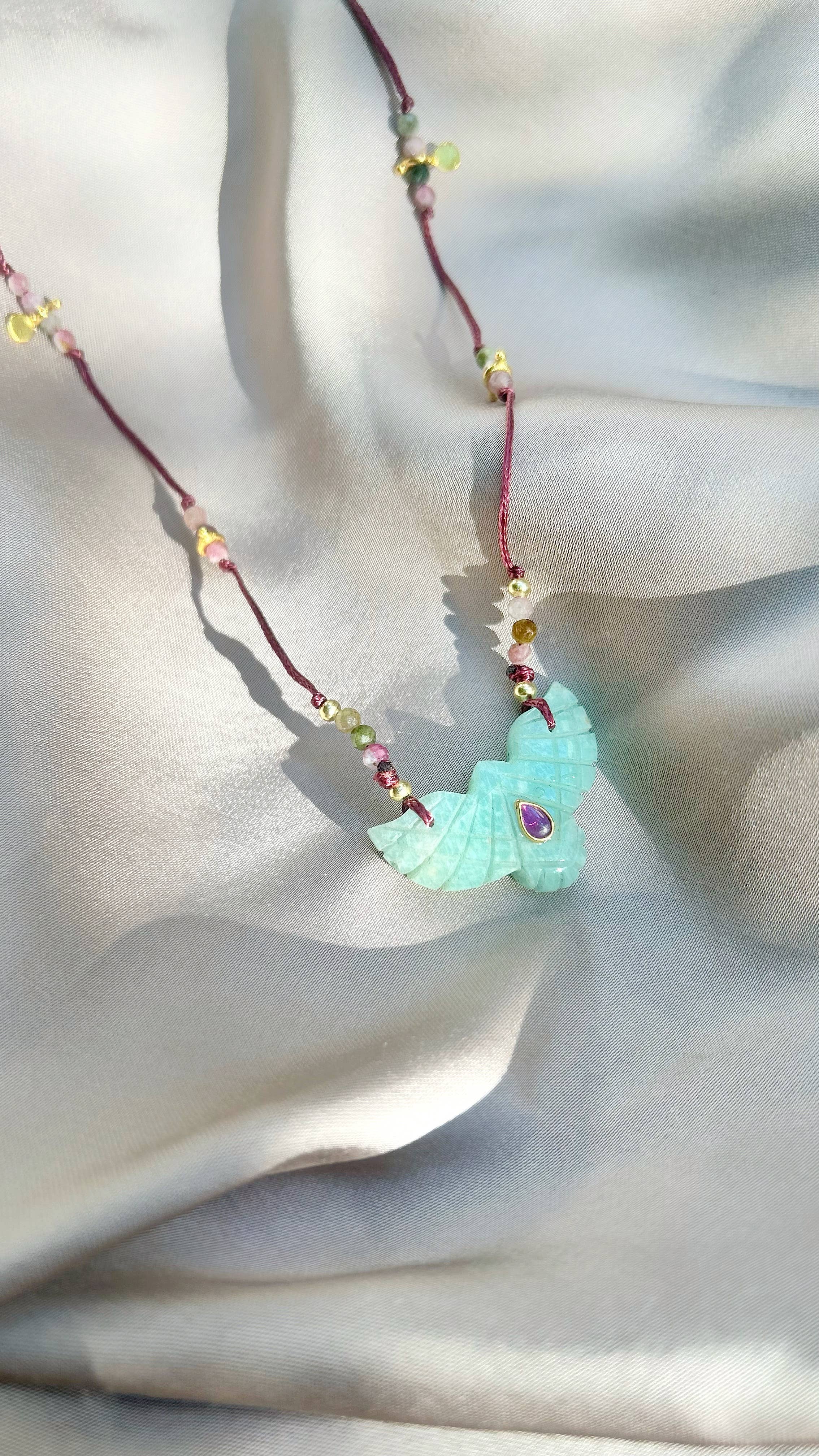 Malaco - Wholesale Pendant/Charm Necklace - Eagle Necklace - Amazonite4