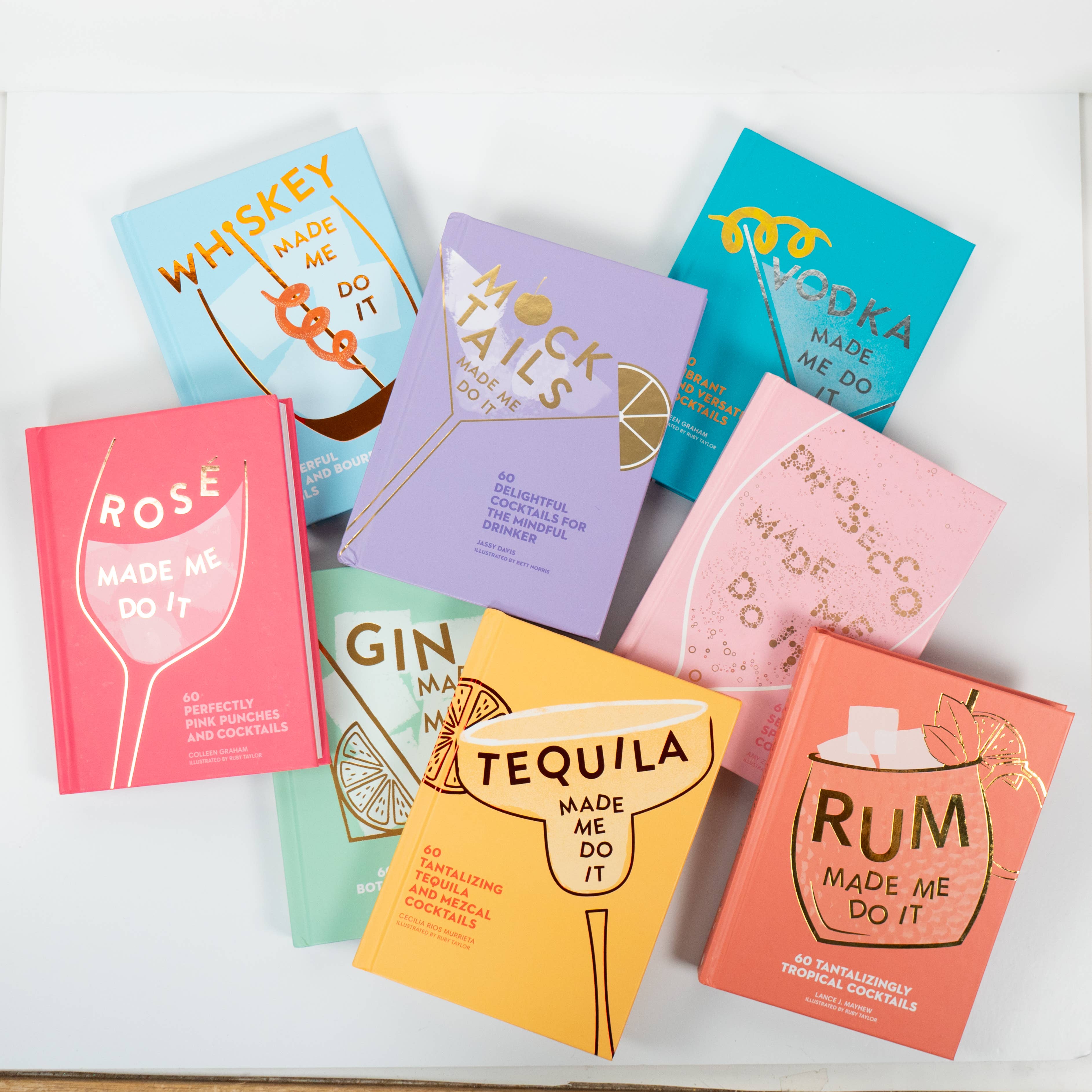 Simon & Schuster - Wholesale Mixology & Beverage Book - Whiskey Made Me Do It by Lance  Mayhew8