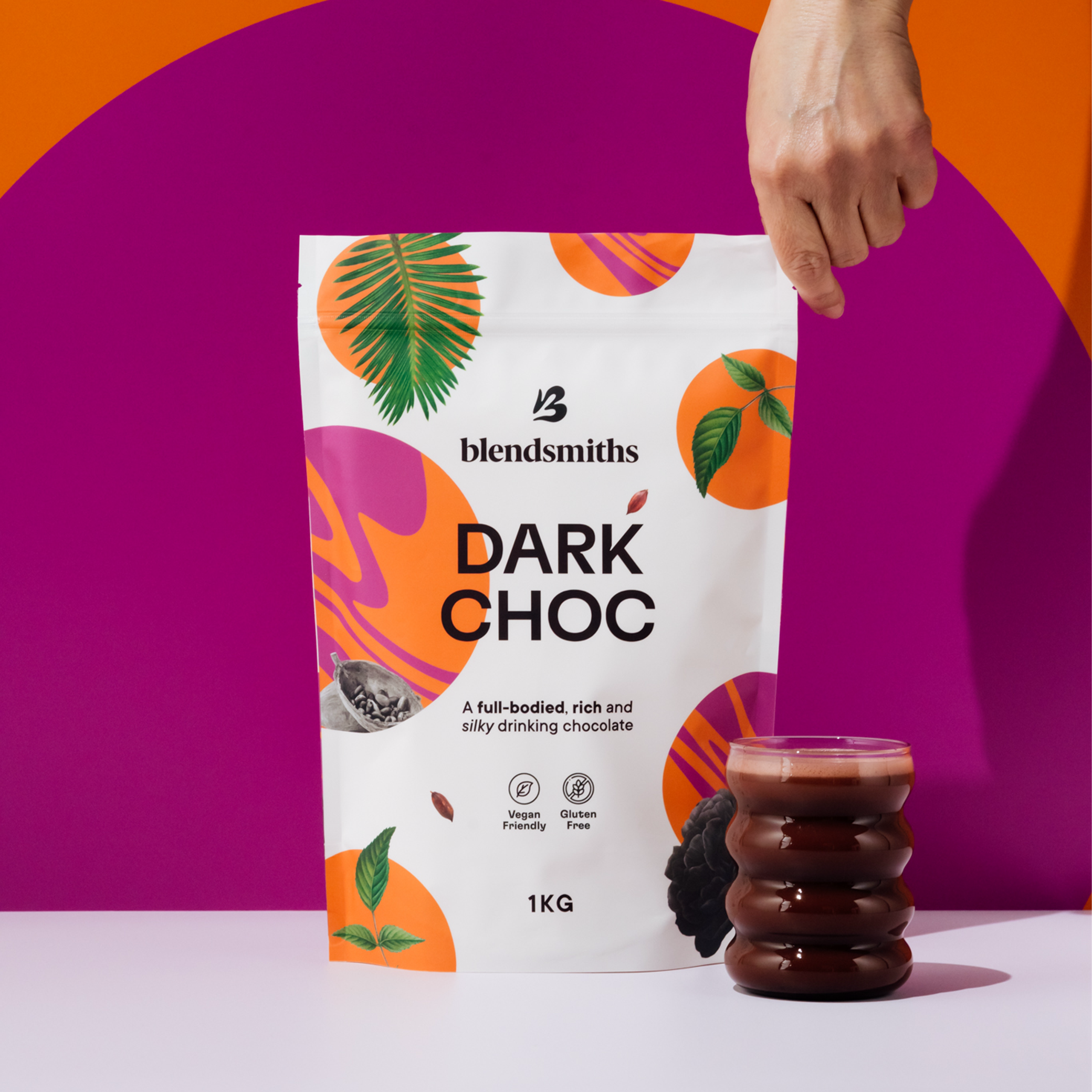 Blendsmiths Drinkmakers – wholesale Varm chokladmix/-kit – Mörk choklad3