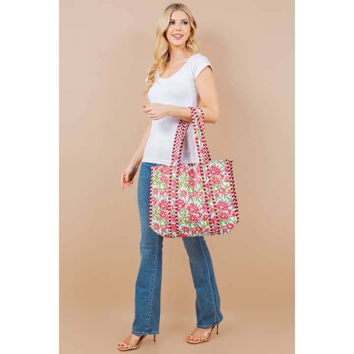 LA Soul - Wholesale Tote Bag - Women's - Quilted Tote Bag (BG-55)