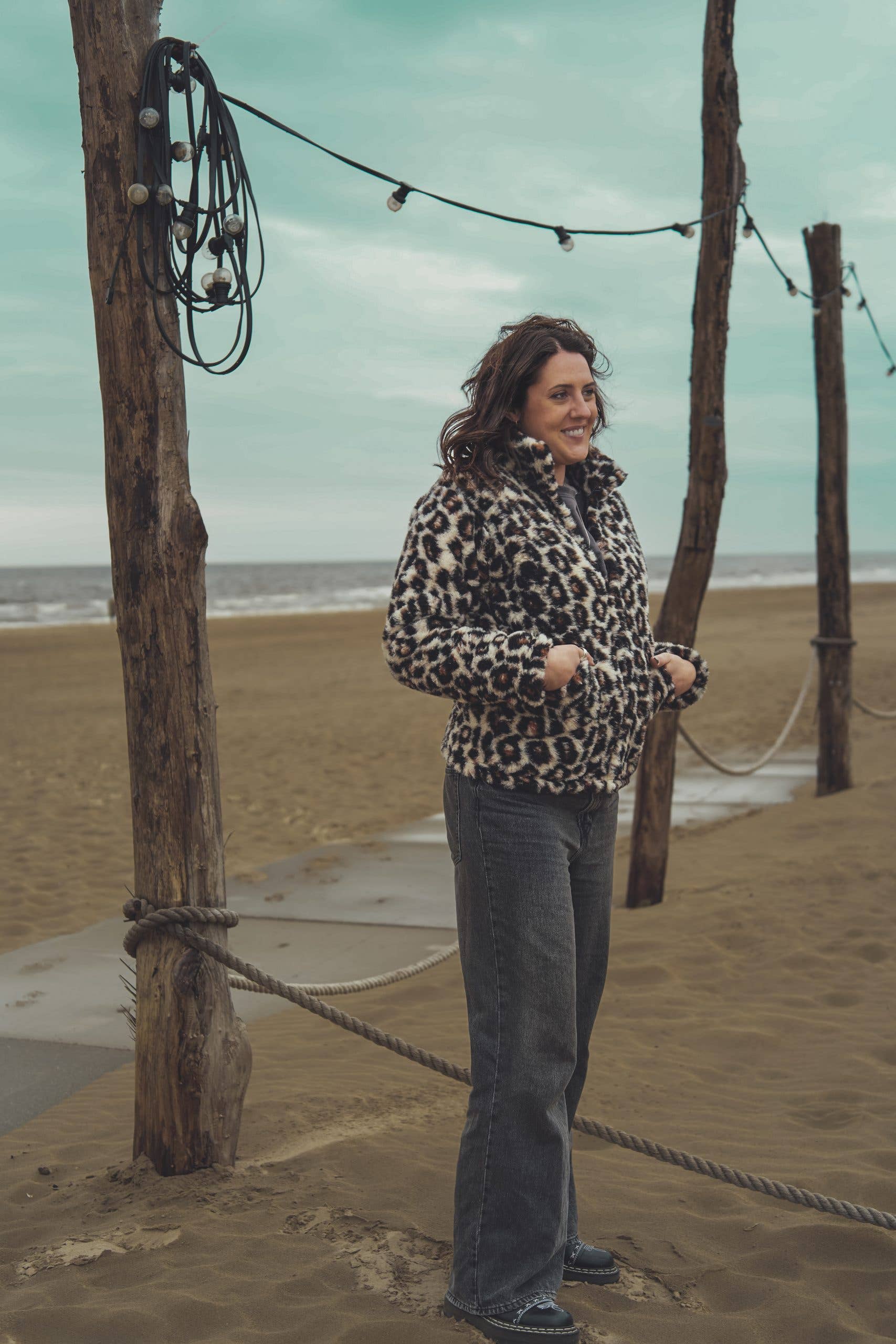 We Are Wovens - Wholesale Jacket - Women's - Wollen jas - Leopard - volwassenen0