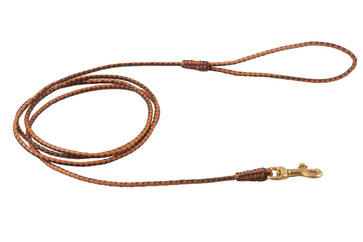 Alvalley - Wholesale Pet Leash - Dog - Braided Leather Snap Leads87
