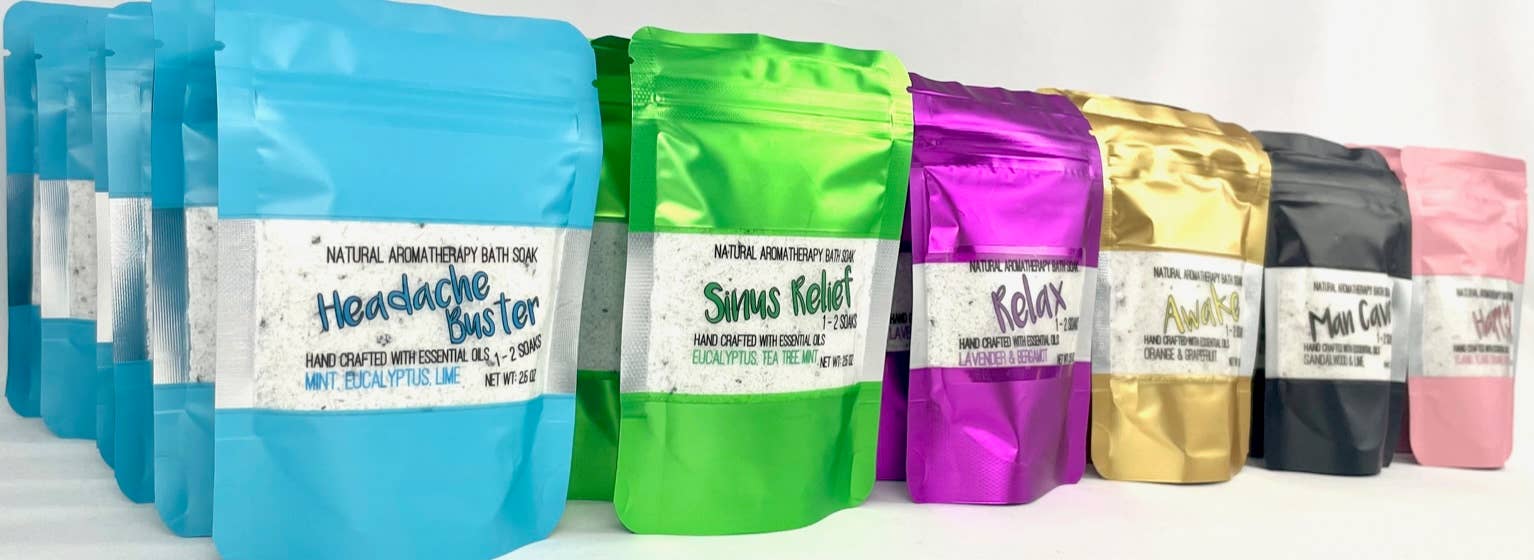 Ani’s Market LLC - Wholesale Bath Soak/Milk - Natural Bath Salt Soak Sinus Relief Eucalyptus Mint Tea Tree5