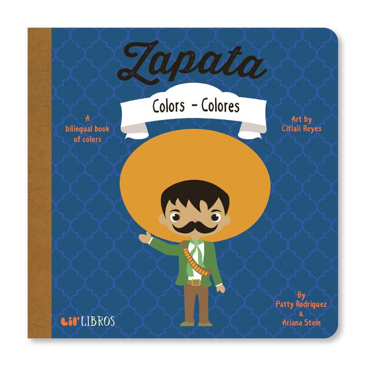Lil' Libros ~ Bilingual Children's Books & Games - Wholesale Book - Kids - Zapata: Colors / Colores (Bilingual: English and Spanish)