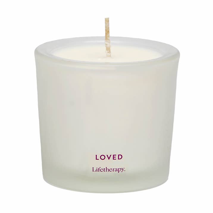 Vela de soja votiva - LOVED 2.5oz. para venta al por mayor de Lifetherapy