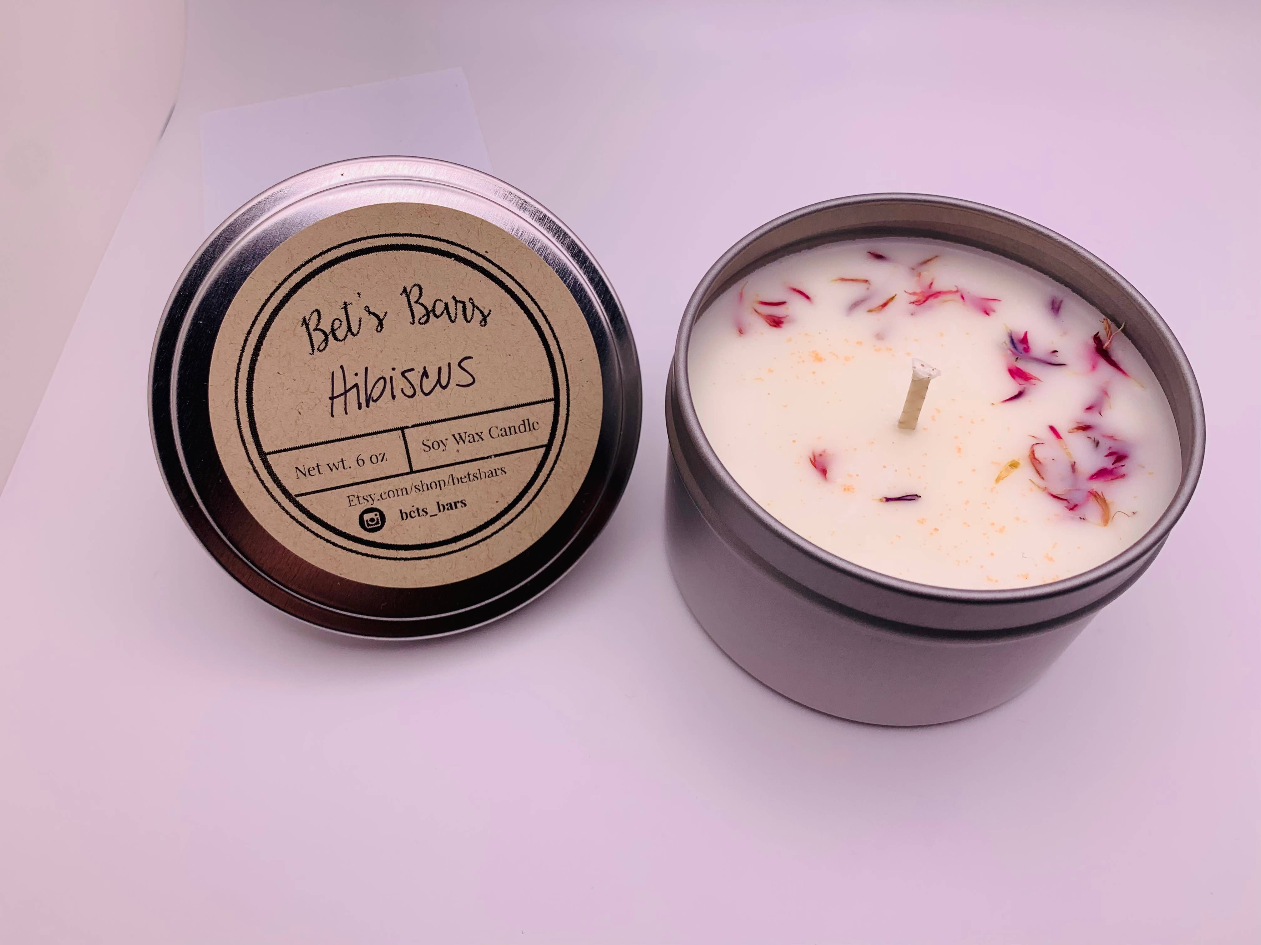 Bet's Bars - Wholesale Travel Candles - Botanical Sprinkled Soy Wax Candles23