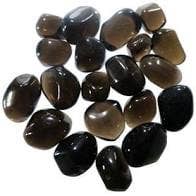 The Hare And The Moon - Wholesale Spiritual Stone/Crystal - Apache Tears (Synthetic) Tumble Stone - Stone of Support and Realisation - TS1040