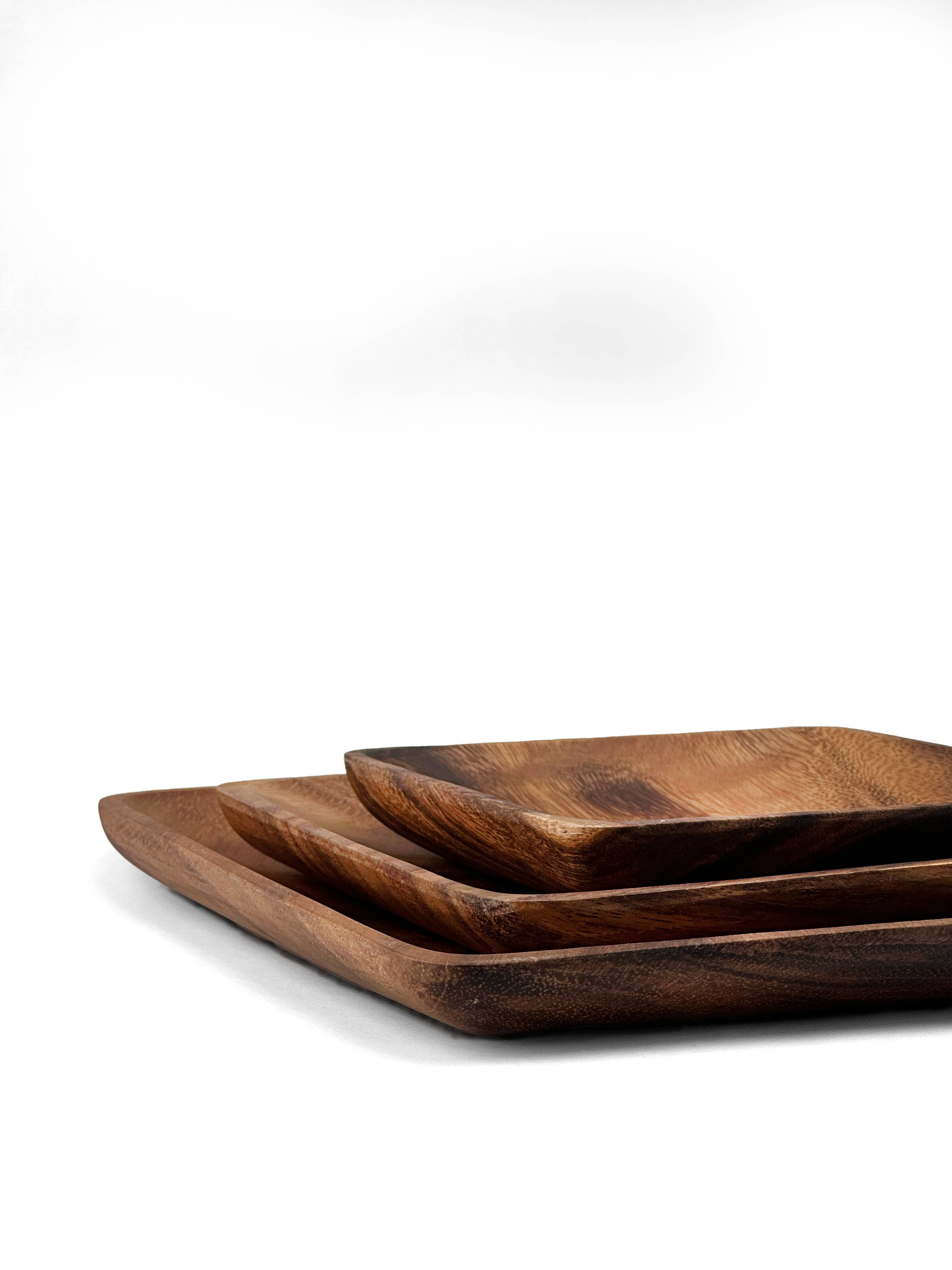 Baroy – Engroshandel Fad – Træfirkantede plader Træfad5