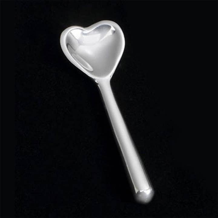 Inspired Generations - Wholesale Serve Bowl - Yay Bowl Silver with Heart Spoon