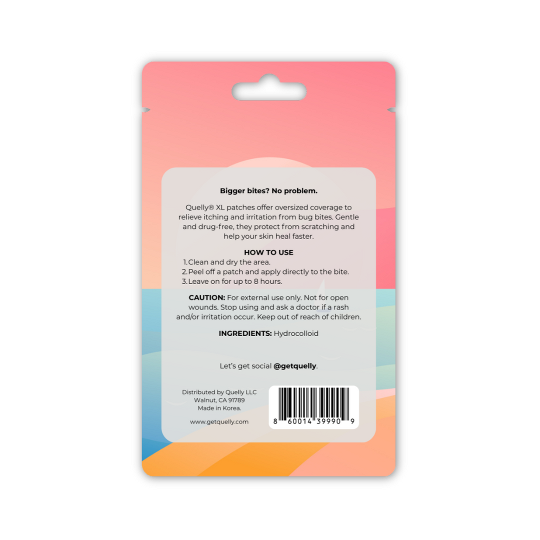 Quelly - Wholesale Itch Ointment/Cream - Quelly XL Insect Bite Itch Relief Patches1