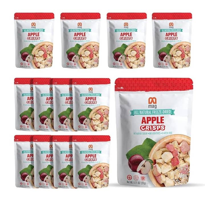 MAG - Wholesale Dried/dehydrated fruit - MAG Freeze Dried Fruit Snacks Frozen Fuji Apples Slices Fres7