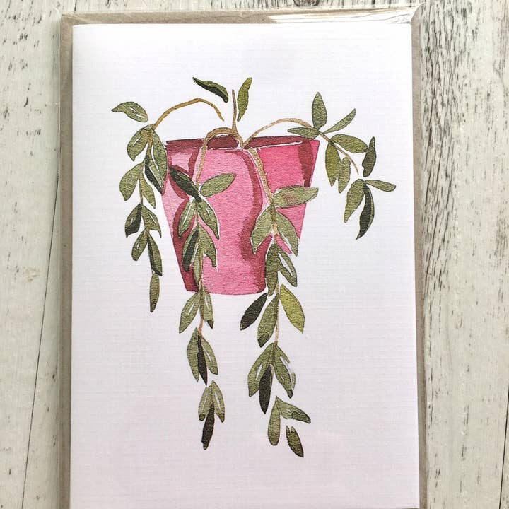 Scattered Seed Co - Wholesale Stationery/Notecard Set - POTTED PLANTS Collection 1 greeting cards set of 47