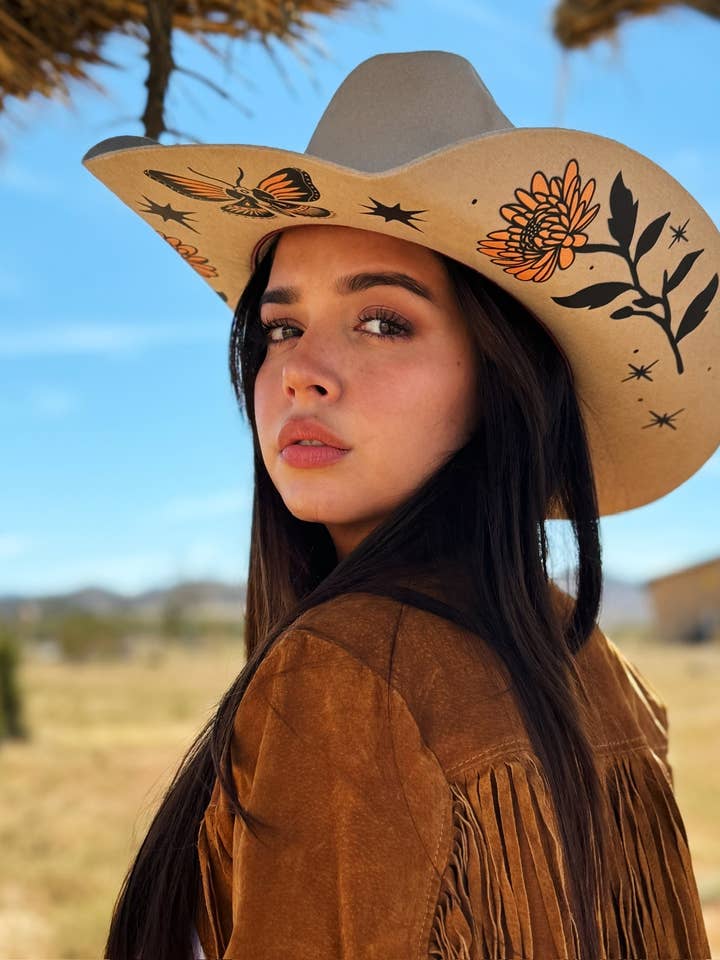 The Presley Cowboy Hat (western, cattleman, wool) for wholesale by Wild as Heck