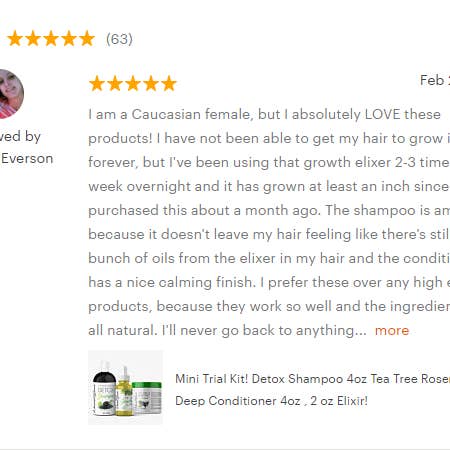 Nature's Lab - Natural Sisters - Wholesale Haircare Set/Kit - Mini Growth Kit!6