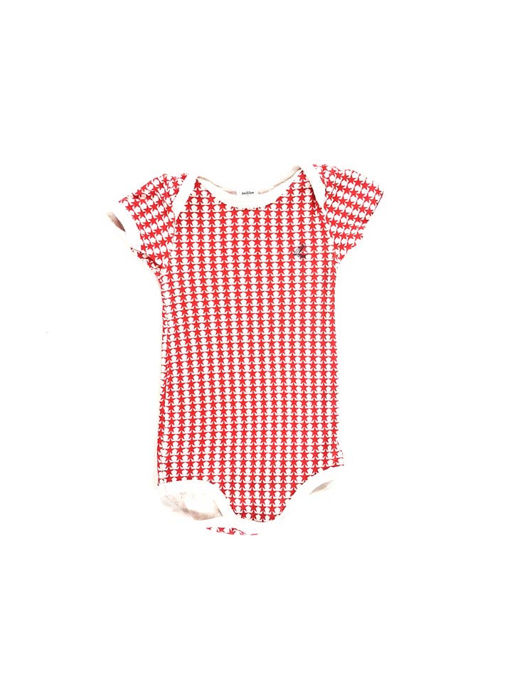 Petit Bateau stjerne bodysuit for engroshandel hos Mademoiselle Bébé