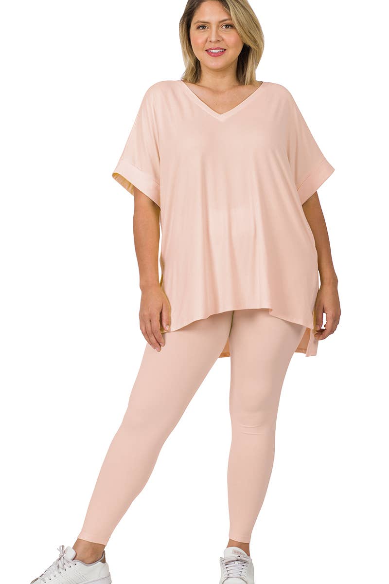 42POPS - Wholesale Lounge Set - Women's - `.Plus Microfiber Lounge Wear 2 Pc Set74