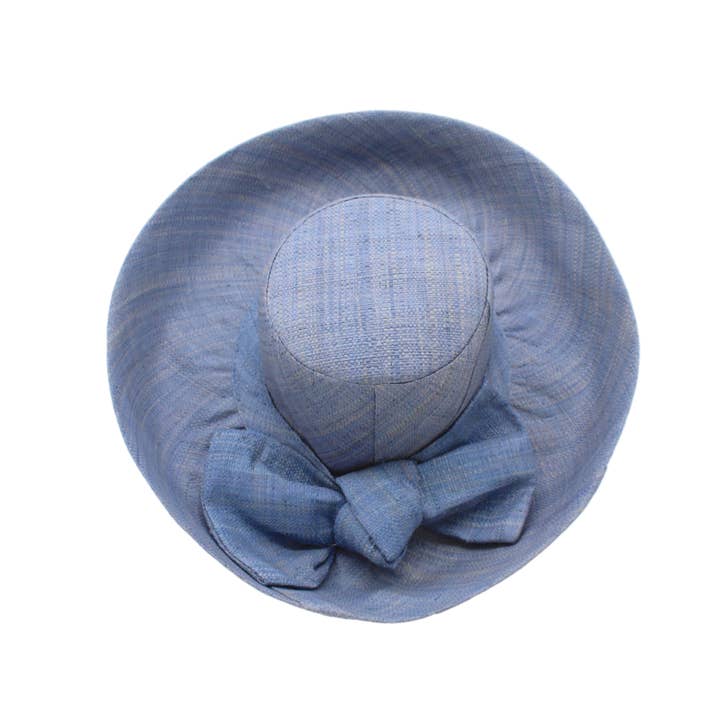 Shebobo - Vendita all'ingrosso Cappello di paglia - Donna - Cappelli di paglia Shebobo con tesa larga da 12,7 e 17,8 cm e grande fiocco tinta unita13