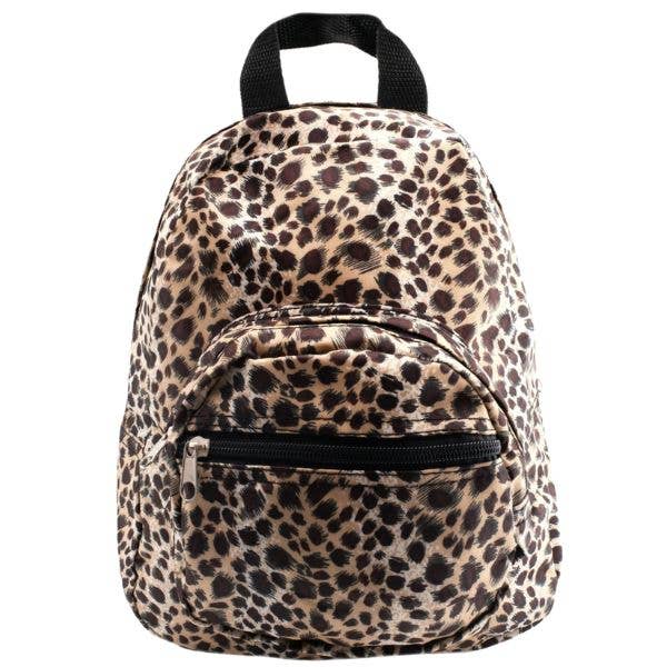 The Back Packer - #SBP-N-2008 - The Leopard-12"x10" Backpack for wholesale by St. Louis Wholesale LLC