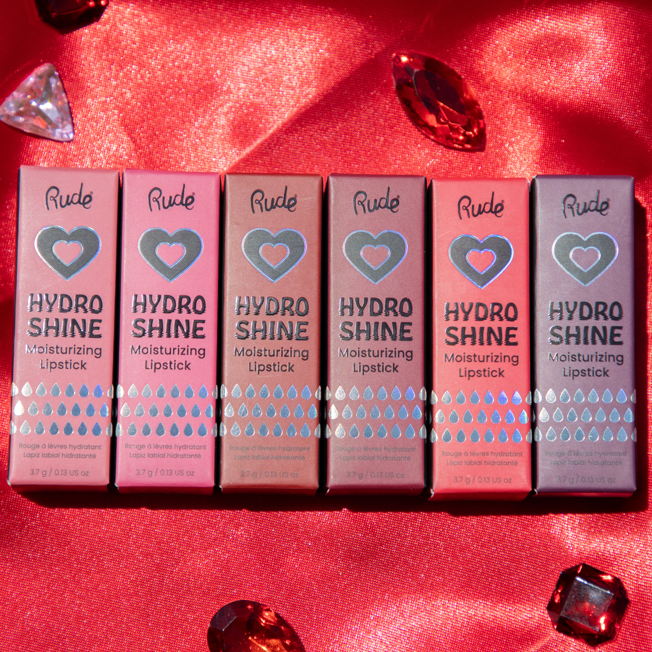 Rude Cosmetics - Wholesale Lipstick - Hydro Shine Moisturizing Lipstick2