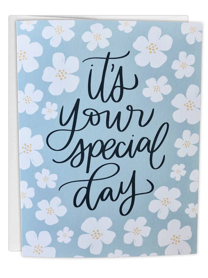 It's Your Special Day Greeting Card for wholesale by Brooke Nicole Designs