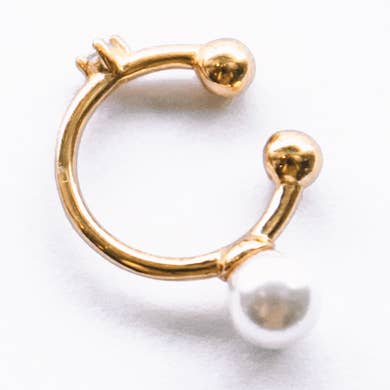 The Pearly Cz Ear Cuff for wholesale by Jay Nicole Designs