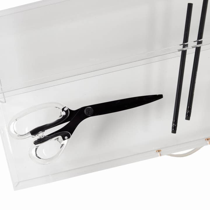 russell+hazel - Wholesale Desk Organizer - Acrylic Monitor Stand with Drawer6