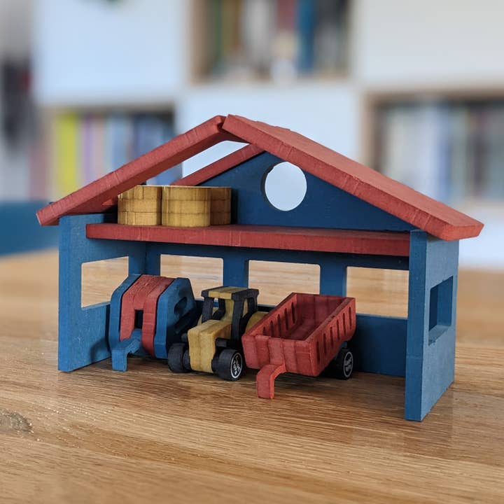 Croctoys - Wholesale Toy Set - Kids - Universe in a kit: NATHAN, the peasant tractor and his farm8