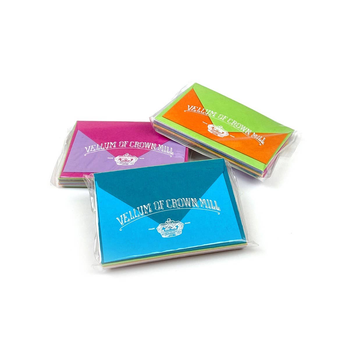 Royal Posthumus – wholesale Stationery/notecard set – Crown Mill | 10 cards and envelopes | Mix Cellos Collection2