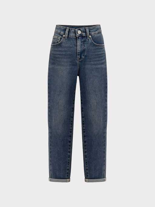 Jeans ajuste mamãe por atacado de Giorgia & Johns