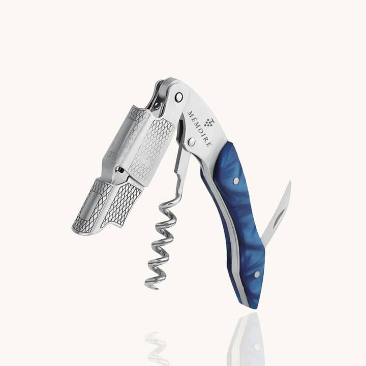 Couteau Sommelier Résine - Bleu foncé pour la vente par Mémoire