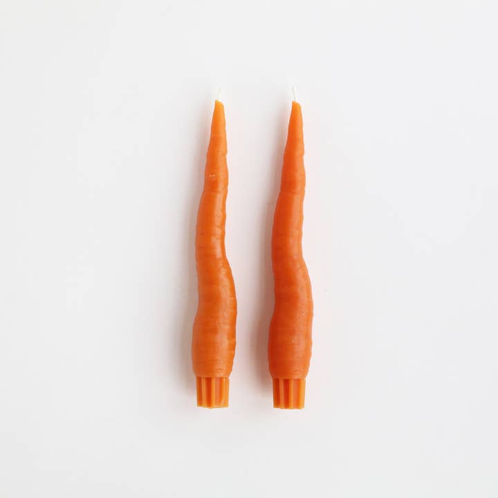 Artifaqt - Wholesale Tapered Candle/Candlestick - Carrot Taper Beeswax Candles (Pair)