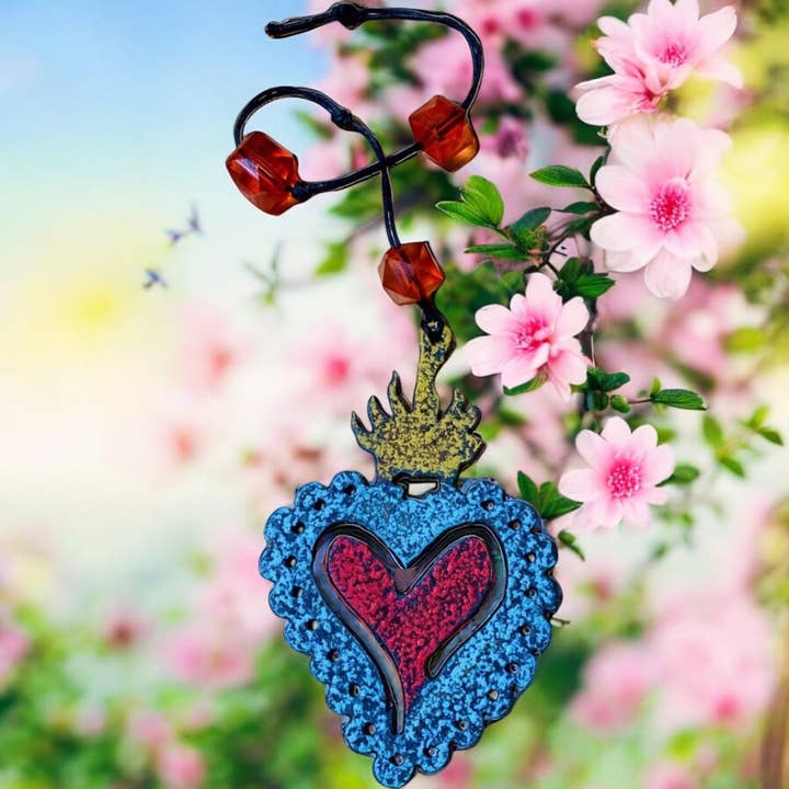 Whimsies - Wholesale Ornament - Milagro Heart ornament girlfriend Valentines Christmas USAÂ