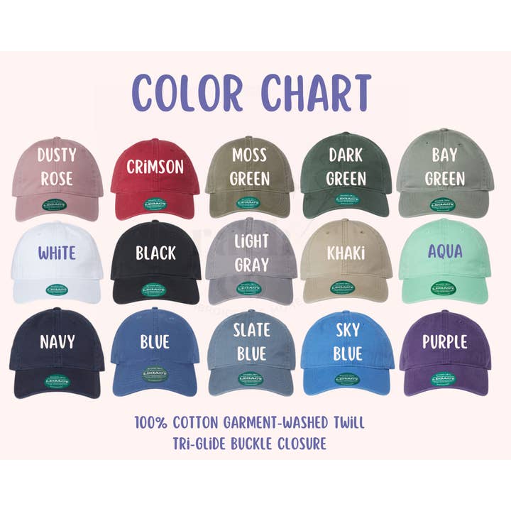 The Rach Co LLC - Vente Casquette de baseball – femme - Bonnet brodé Bookish2