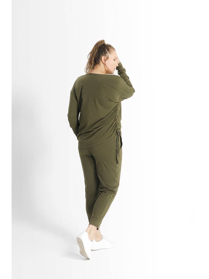 JL Jogger // Army Green for wholesale on Faire1