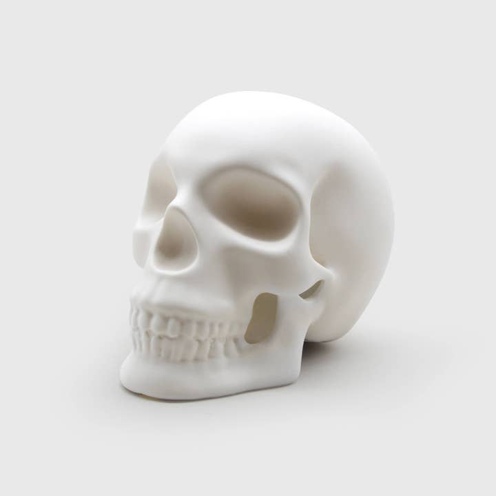 SUCK UK – wholesale Accent/desk lamp – Skull Light - Dead cool ceramic table lamp1
