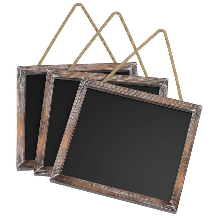S/3 Hanging Chalkboards for wholesale by Barnyard Designs