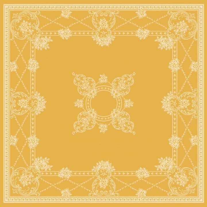 Ju-Lein - Vendita all'ingrosso Tovaglie - Tovaglia in jacquard 100% lino Melodia francese, Bietola1