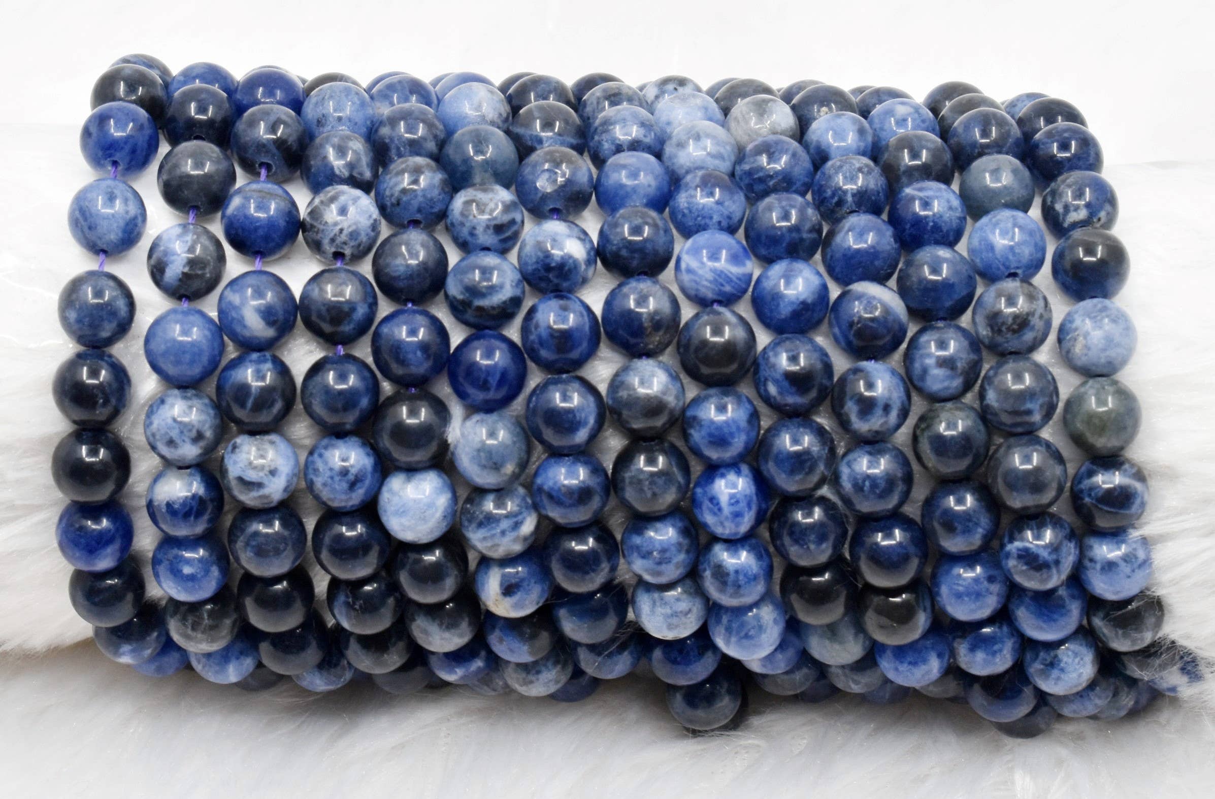 Soothing Crystals - Wholesale Beads - Crystal Jewelry Beads | Sodalite | Healing Gemstone Beads5