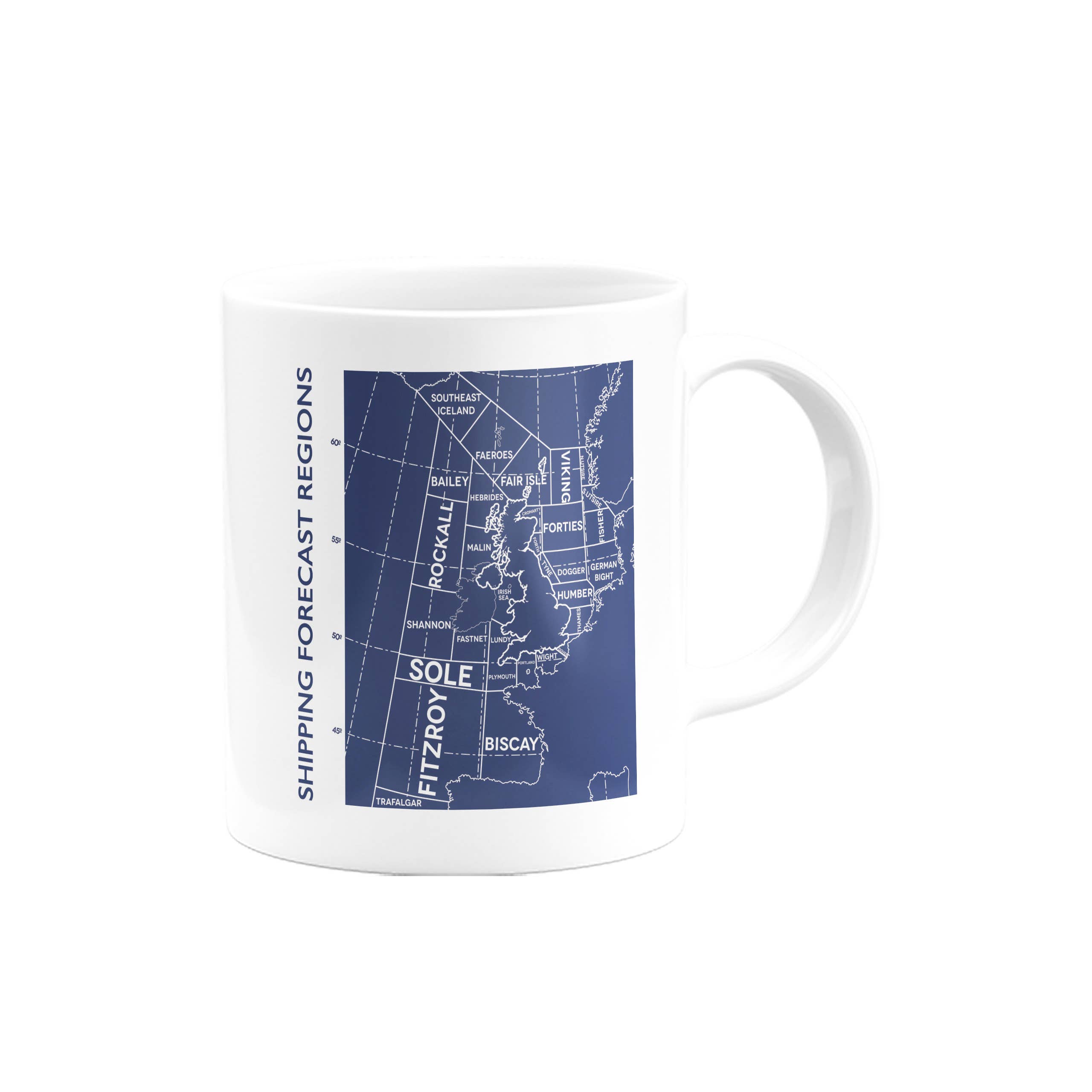 Tabitha Mary - Wholesale Art Print - Shipping Forecast Regions Dark Blue Print, Cards & Gifts3