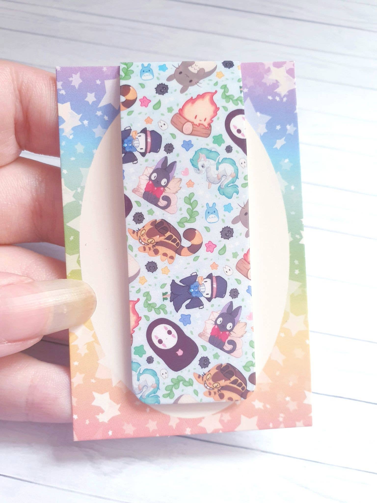 Ellesdoodlebox - Wholesale Bookmark - Ghibli Magnetic Bookmark3
