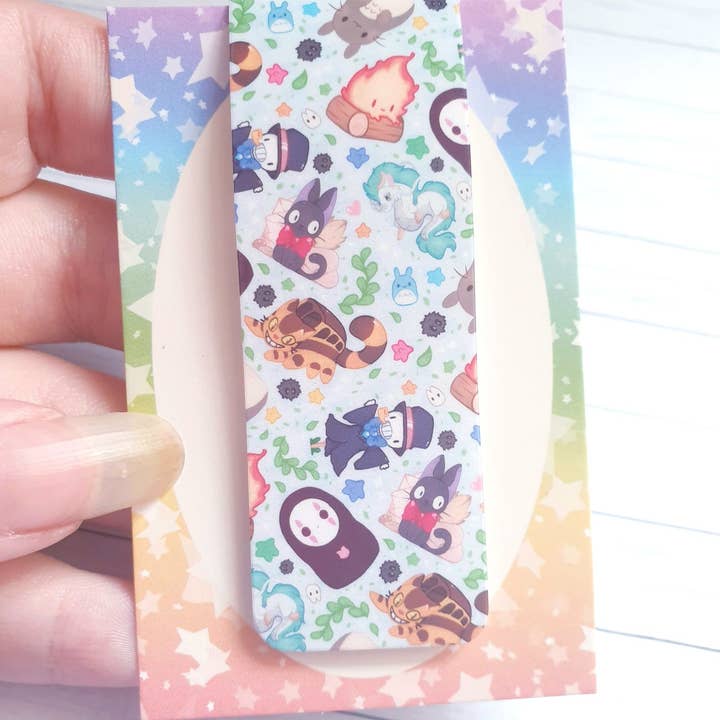 Ellesdoodlebox - Wholesale Bookmark - Ghibli Magnetic Bookmark3