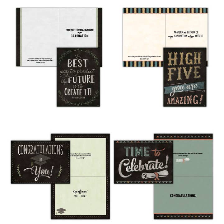 Graduation - Time to Celebrate Cartes de graduation en boîte pour la vente par Crown Point Graphics
